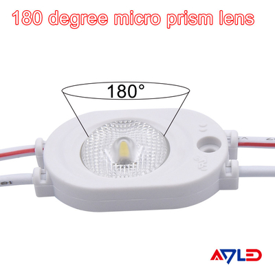 عالية الطاقة IP67 DC12V 1 LED ميني 2835 170 درجة وحدة عدسة أوسرام LED