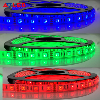 شريط إضاءة LED للموسيقى بالبلوتوث RGB ، تغيير لون مرن 5 متر 12 فولت 24 فولت 5050